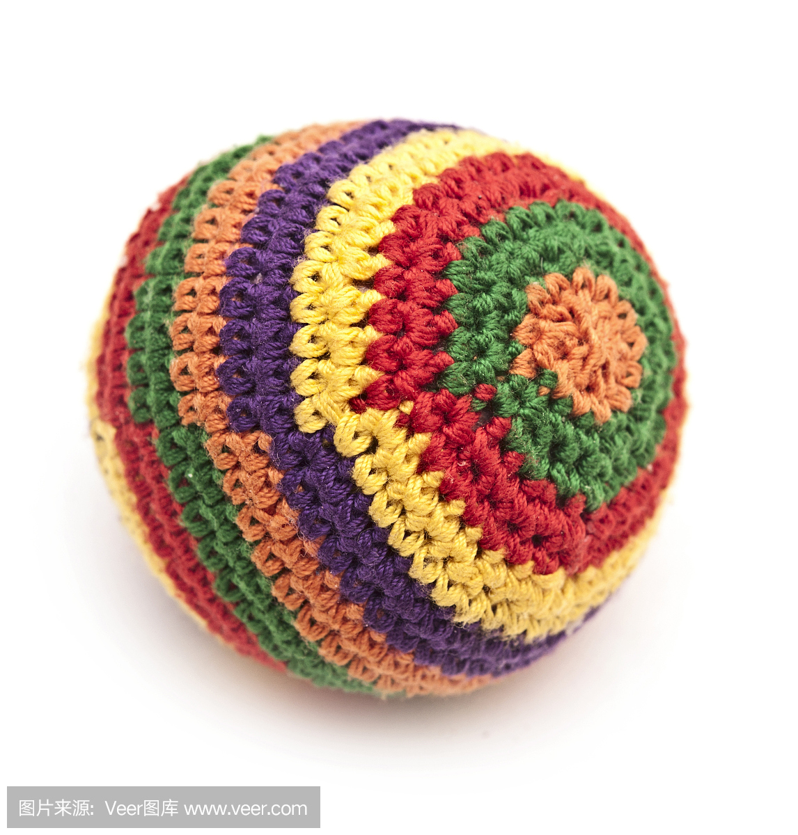 彩色编织球